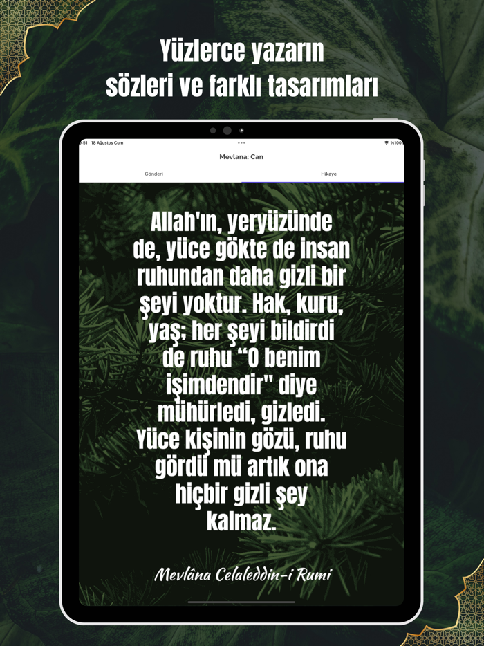 Resimli Mevlana Sözleri 2023