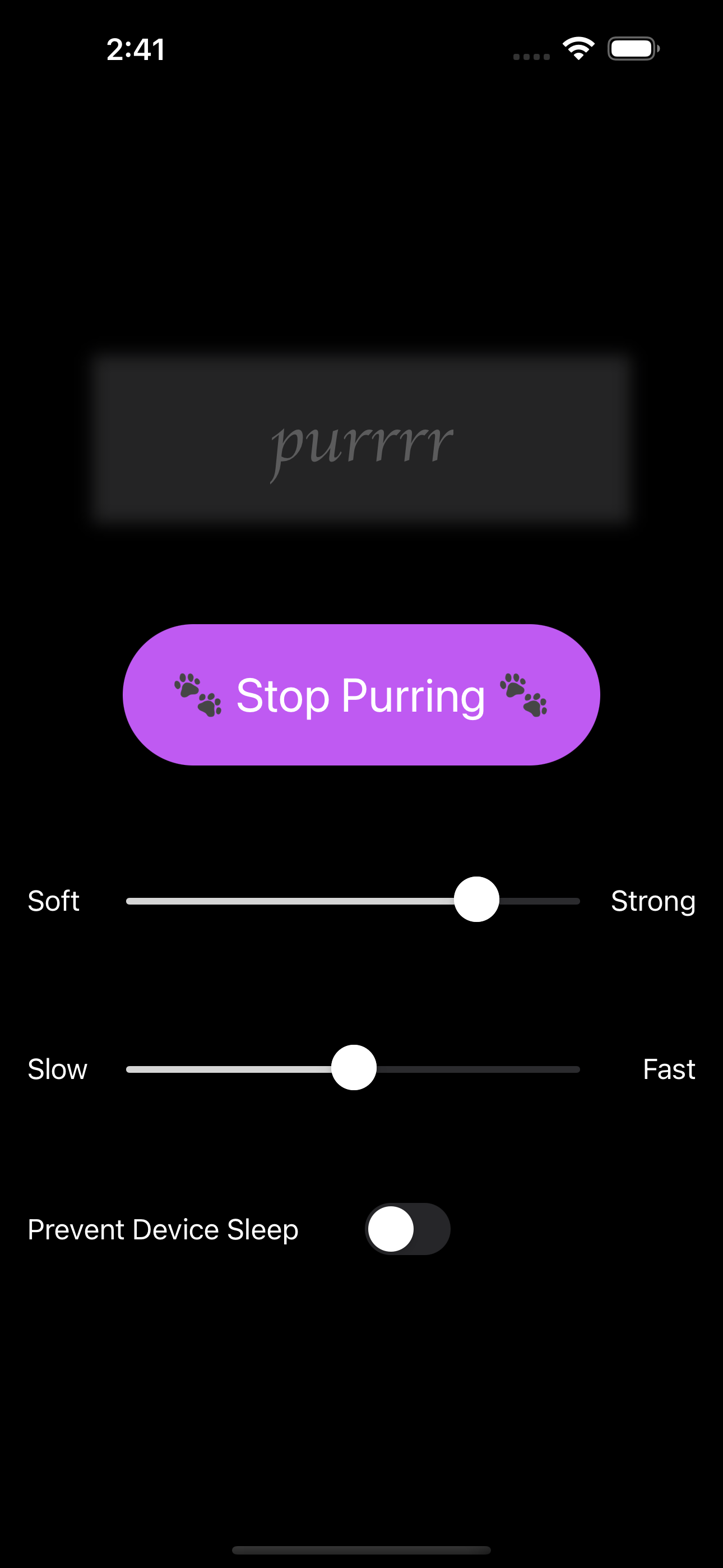Cat Purr Generator