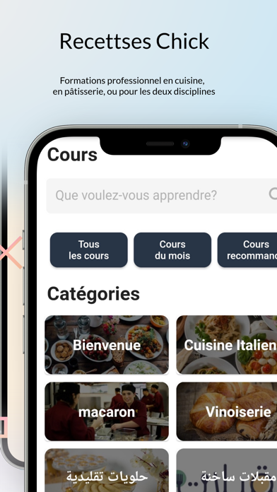 Recettes Chic Screenshot