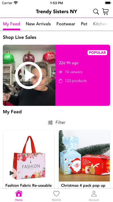 Trendy Sisters NY Screenshot