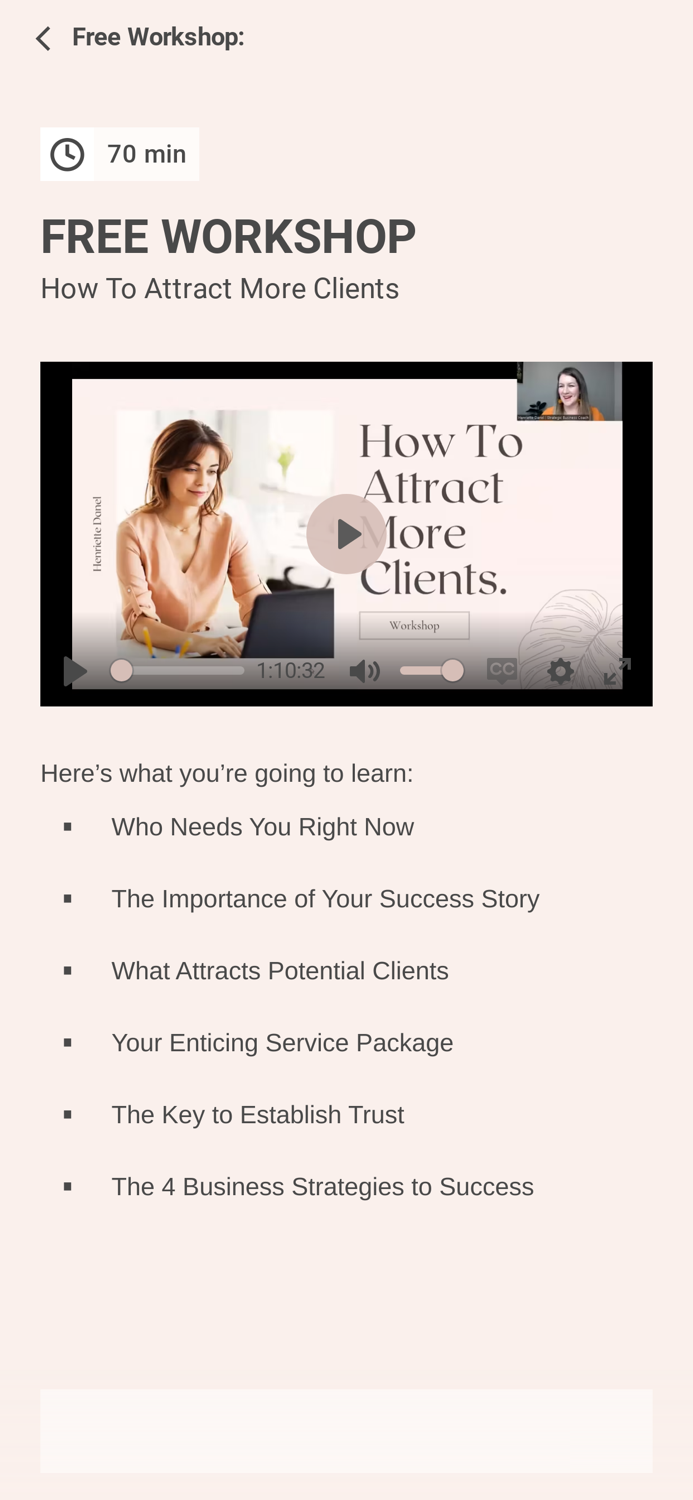 Henriette Danel Coaching