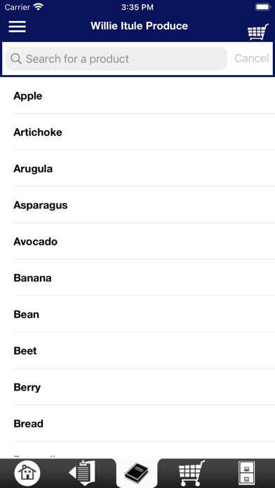 Willie Itule Produce Screenshot
