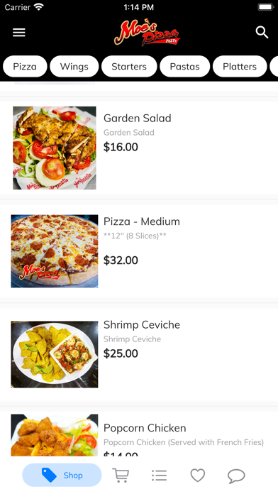 Moe's Pizza Screenshot