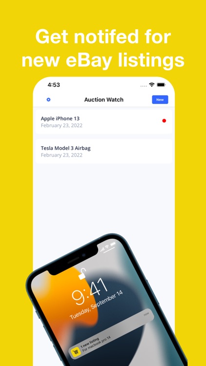 Auction Watch - eBay alerts