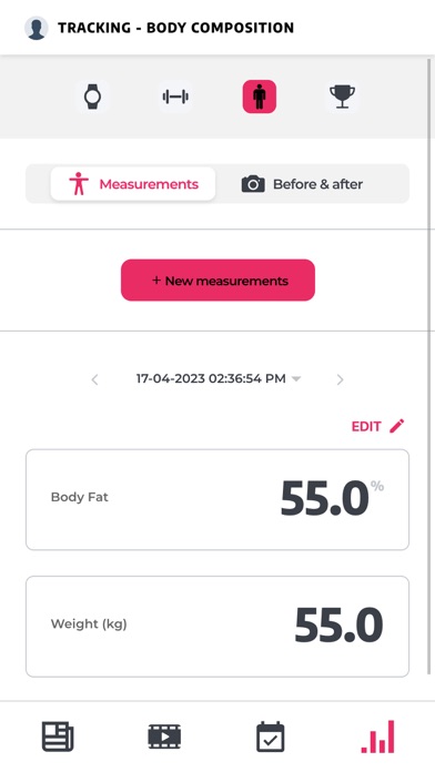 Mindset Body Transformations Screenshot