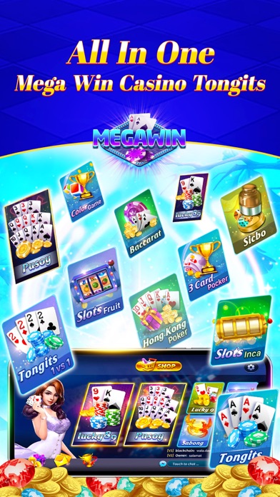 Mega Win Casino-Tongits Sabongのおすすめ画像1