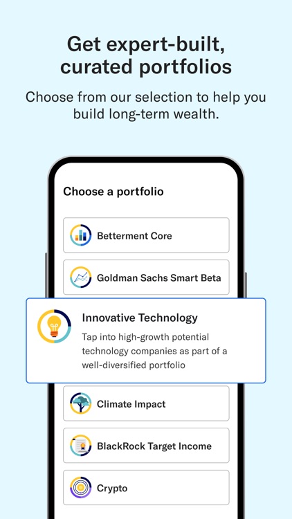 Betterment Invest & Save Money screenshot-3