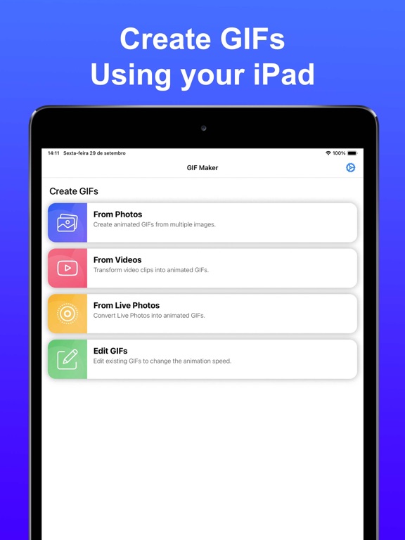 Screenshot #4 pour Gif Maker: Creator and Editor
