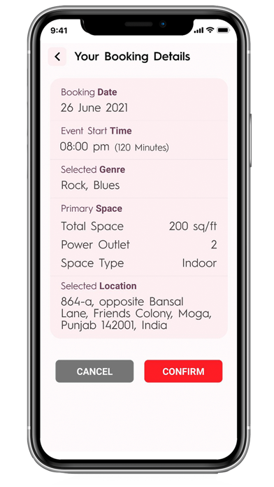 Lagni-App Musician Screenshot
