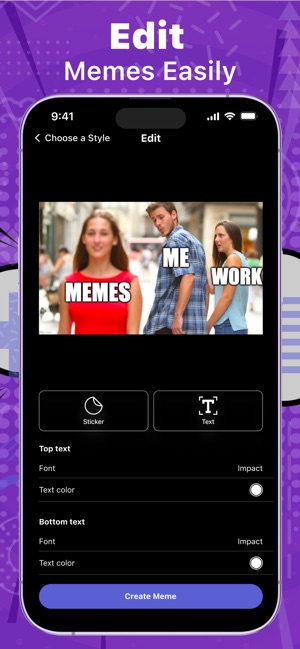 KissApp on X: The best Memes Maker app for FREE #freeapp #iphone #ipad # meme #ios  #Android    / X
