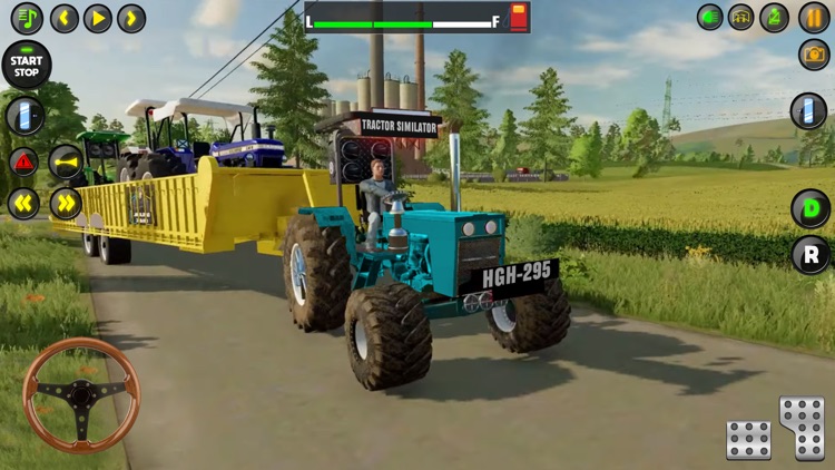 Indian Tractor Farming Game 3D screenshot-4