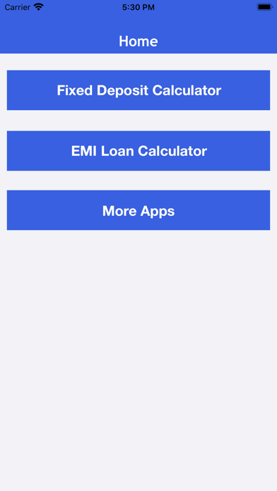 Fixed Deposit Calculator - FD Screenshot