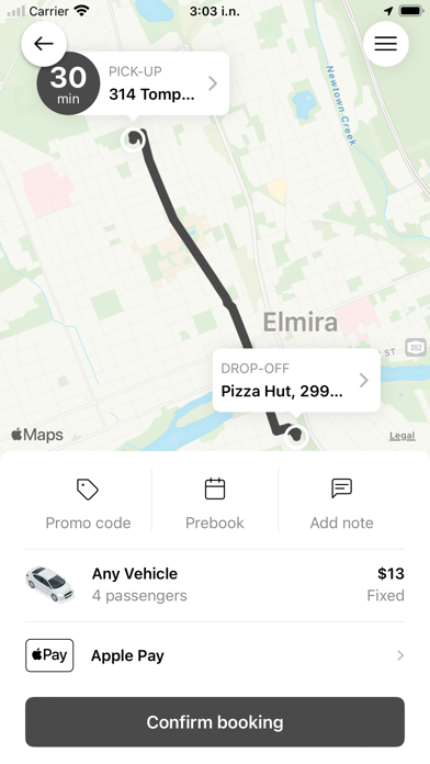 Total Transportation of Elmira Screenshot