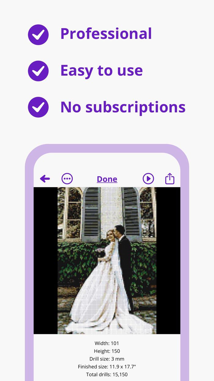 Dotterly Diamond art painting