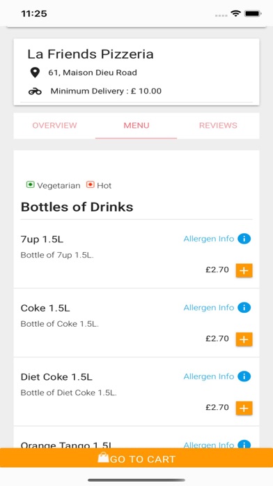 La Friends Pizzeria Screenshot