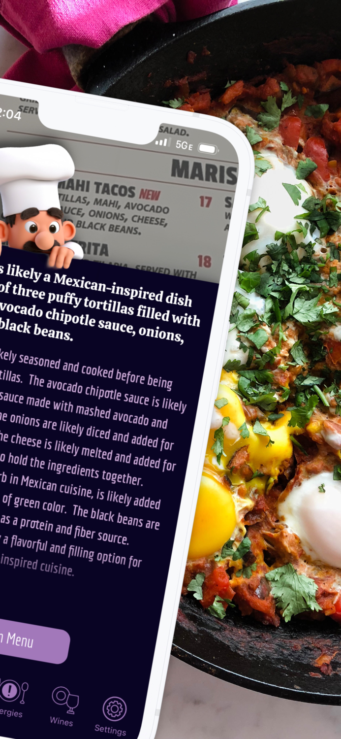 Menu Mate - AI Restaurant Chef