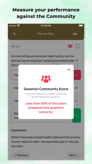 Insurance Exam Prep Pro Screenshot