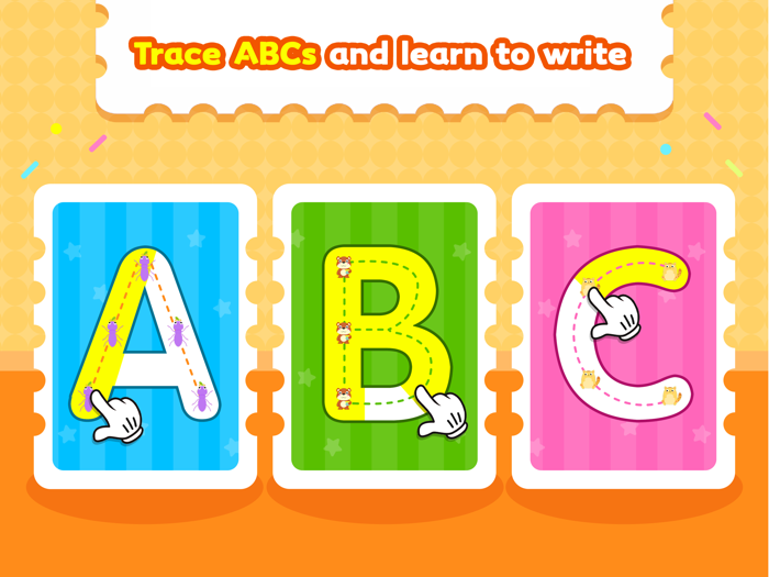 BarryTiger-Phonics  Tracing