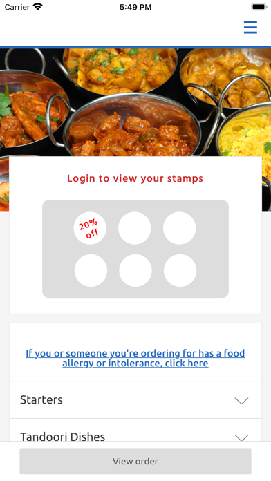 Omars Indian, Bristol Screenshot