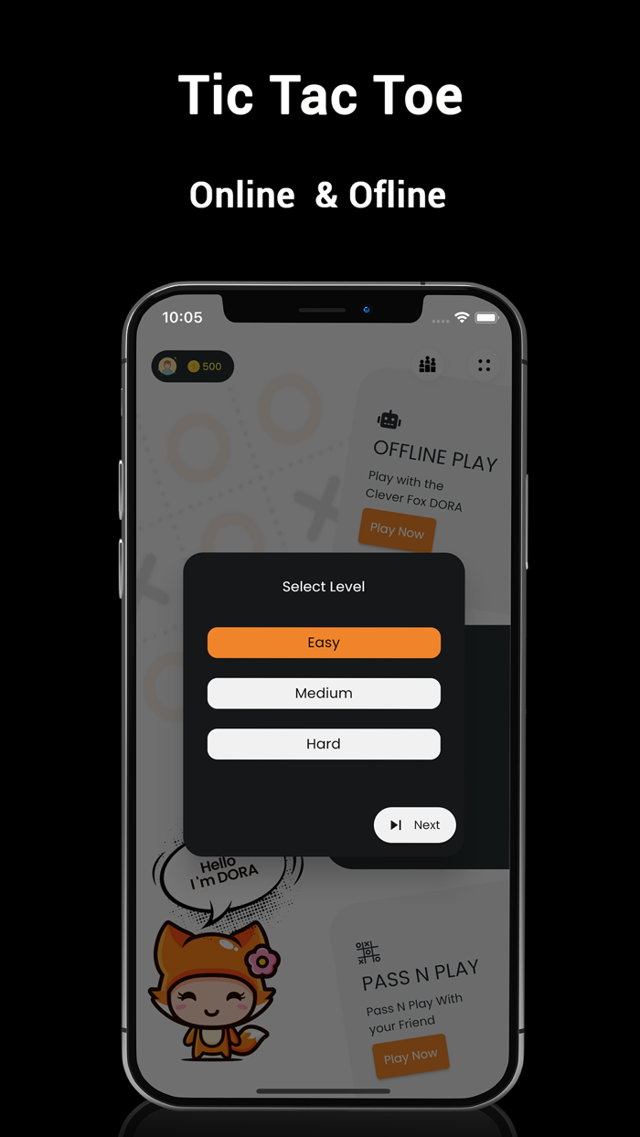 Tic Tac Toe  Online and Offline