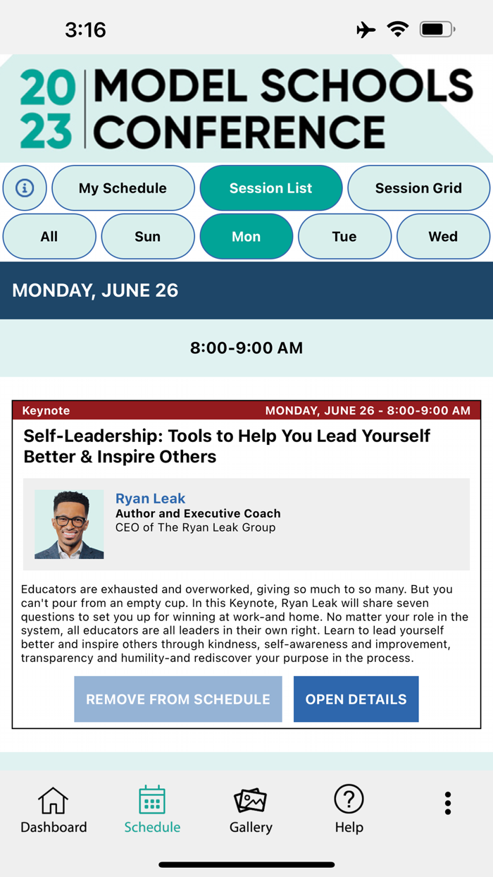 Model Schools Conference