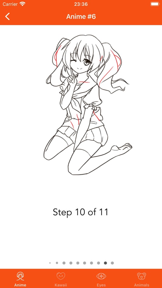 #7. How To Draw Anime ⋆ (iOS) 由: Zhanna Zairova