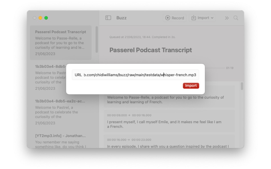 #3. Buzz Captions (macOS) 由: Chidi Williams