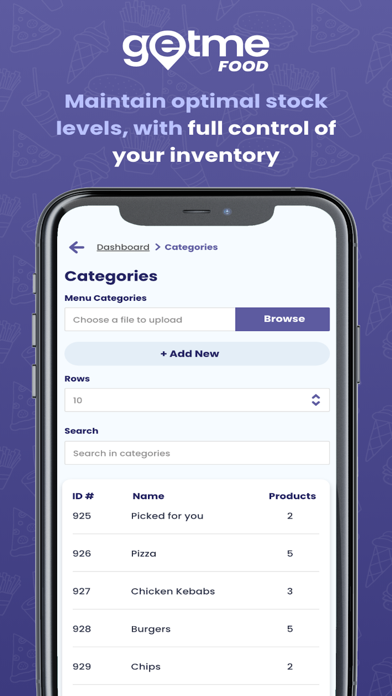 Get Me Food Business Screenshot