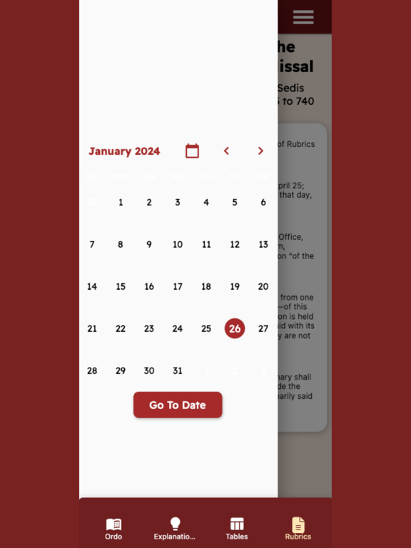 Screenshot #5 pour Ordo 2024 - Romanitas Press
