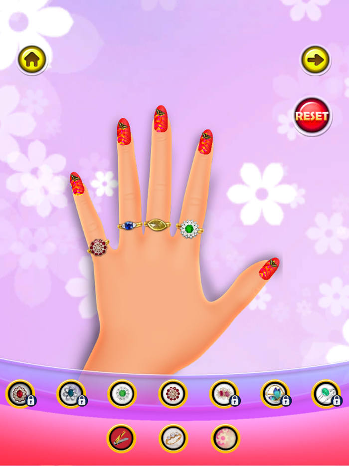 Nail Art Salon Star Girl