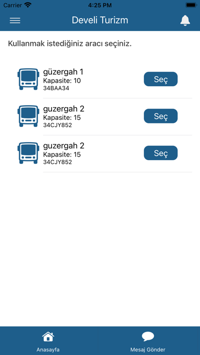 Develi Turizm Screenshot