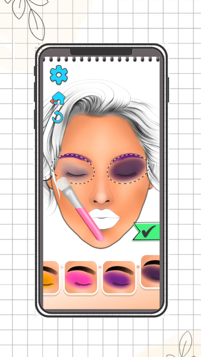 Face Chart - Makeup Guru Screenshot