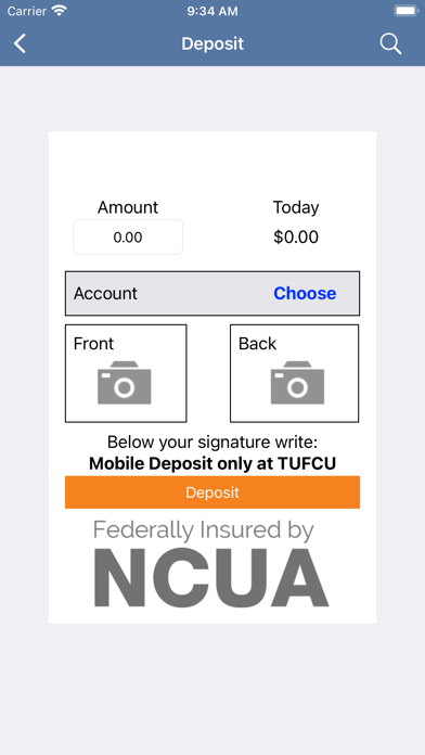 The United Mobile Banking Screenshot
