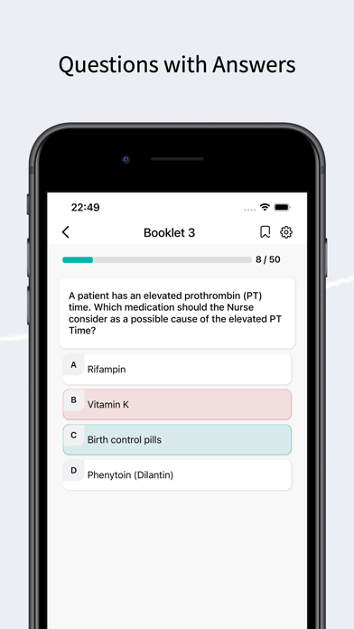 Prometric Exam Mock Test Screenshot