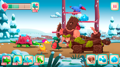 Screenshot #1 pour Dino Bash - Combat de Dinos