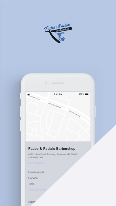 Fades & Facials Barbershop Screenshot