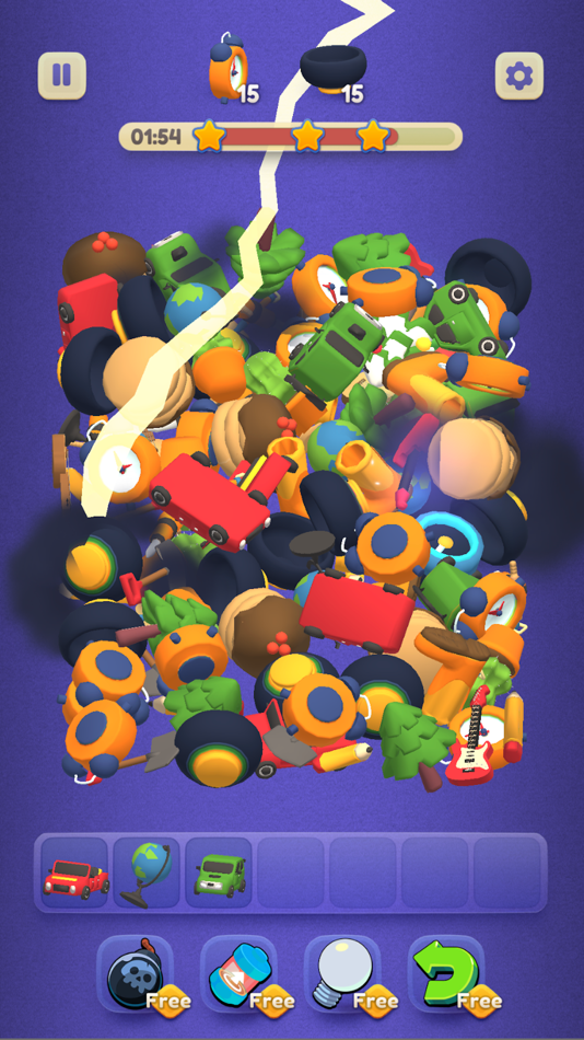 #3. Mojo Match 3D (iOS) By: YAUHENI RAMASHOU
