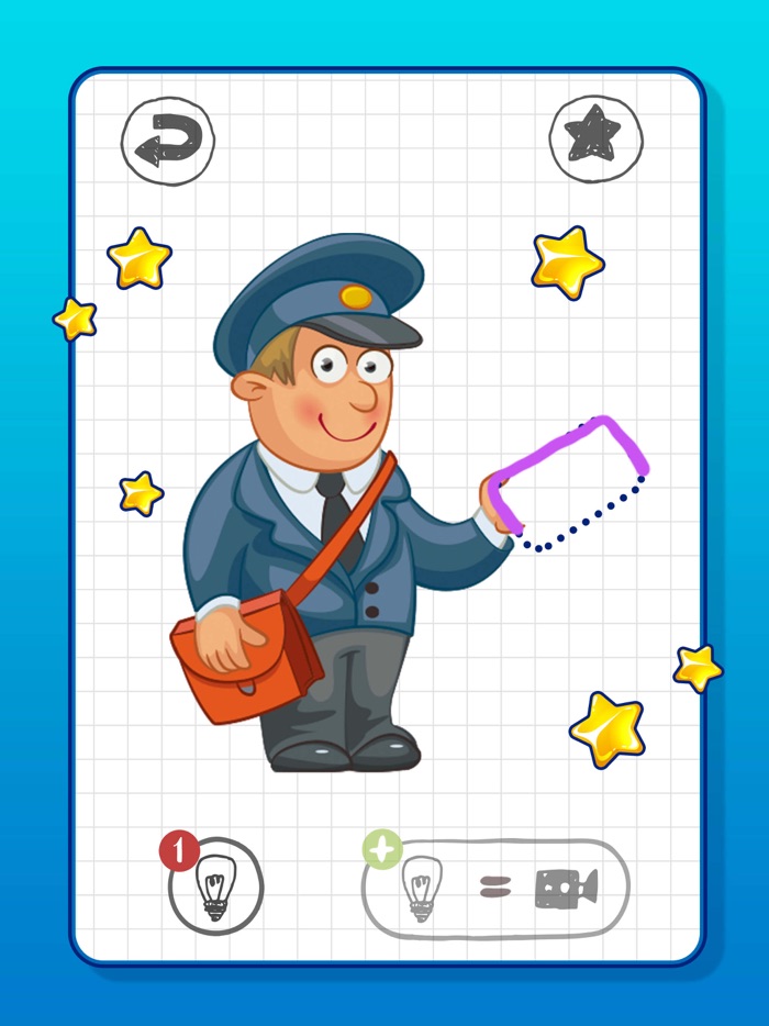 Complete the Drawing – Puzzle