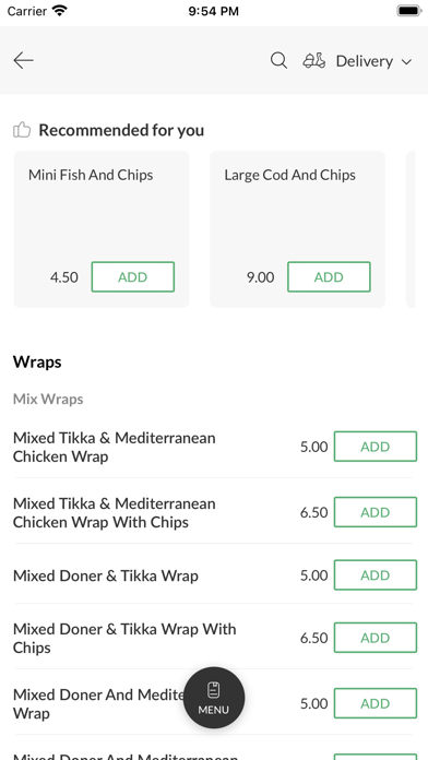 Deep Blue Fish And Chips Screenshot