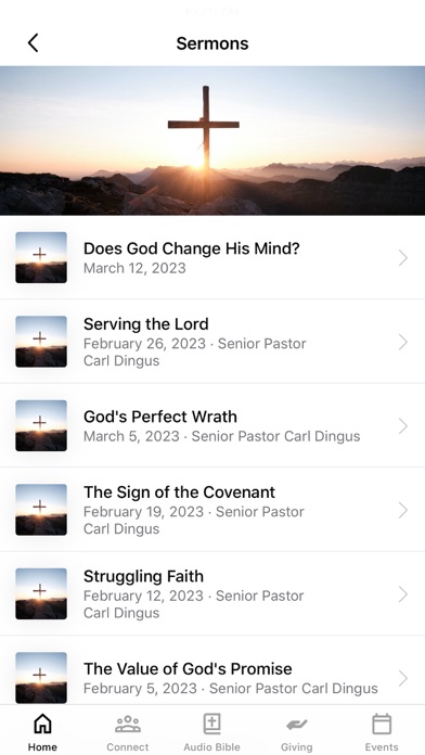 Daniels Bible Church Screenshot
