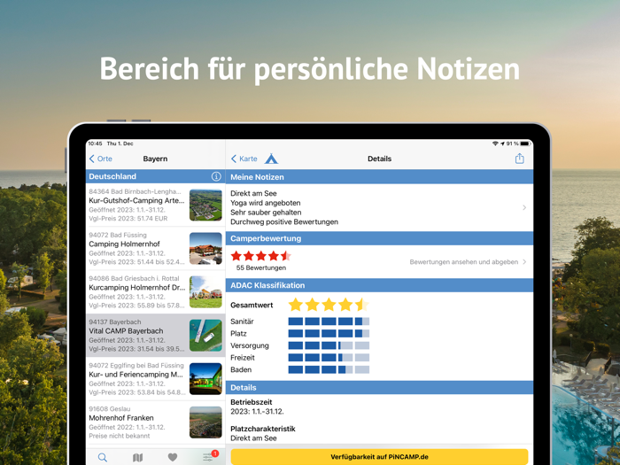 ADAC Camping - Stellplatz 2024