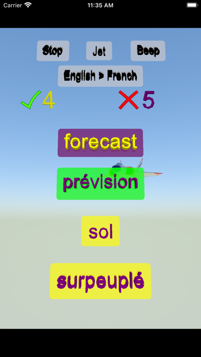 Egitir English French app Screenshot