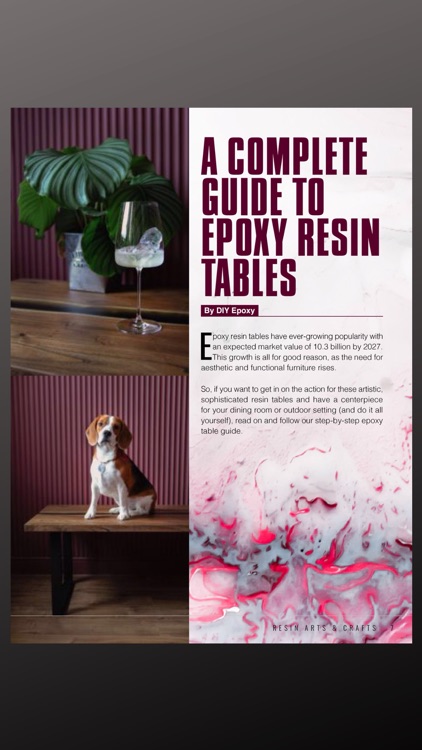 Resin Arts and Crafts Magazine
