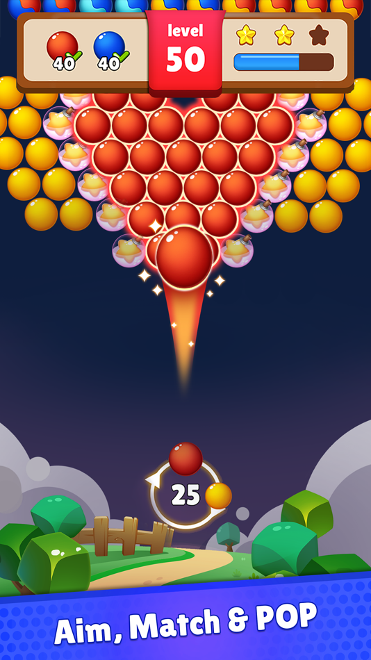 #2. Bubble Hunter Origin (iOS) 由: SUPERBOX. Inc