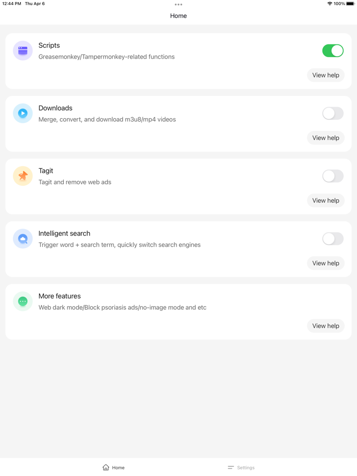 Addons - Scripts and Adblock
