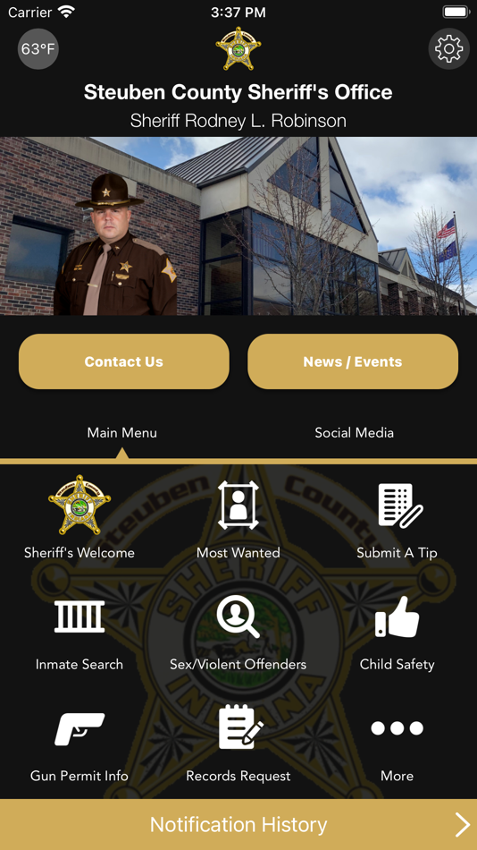 #1. Steuben County Sheriff (IN) (iOS) By: Steuben County Sheriff's Office (IN)