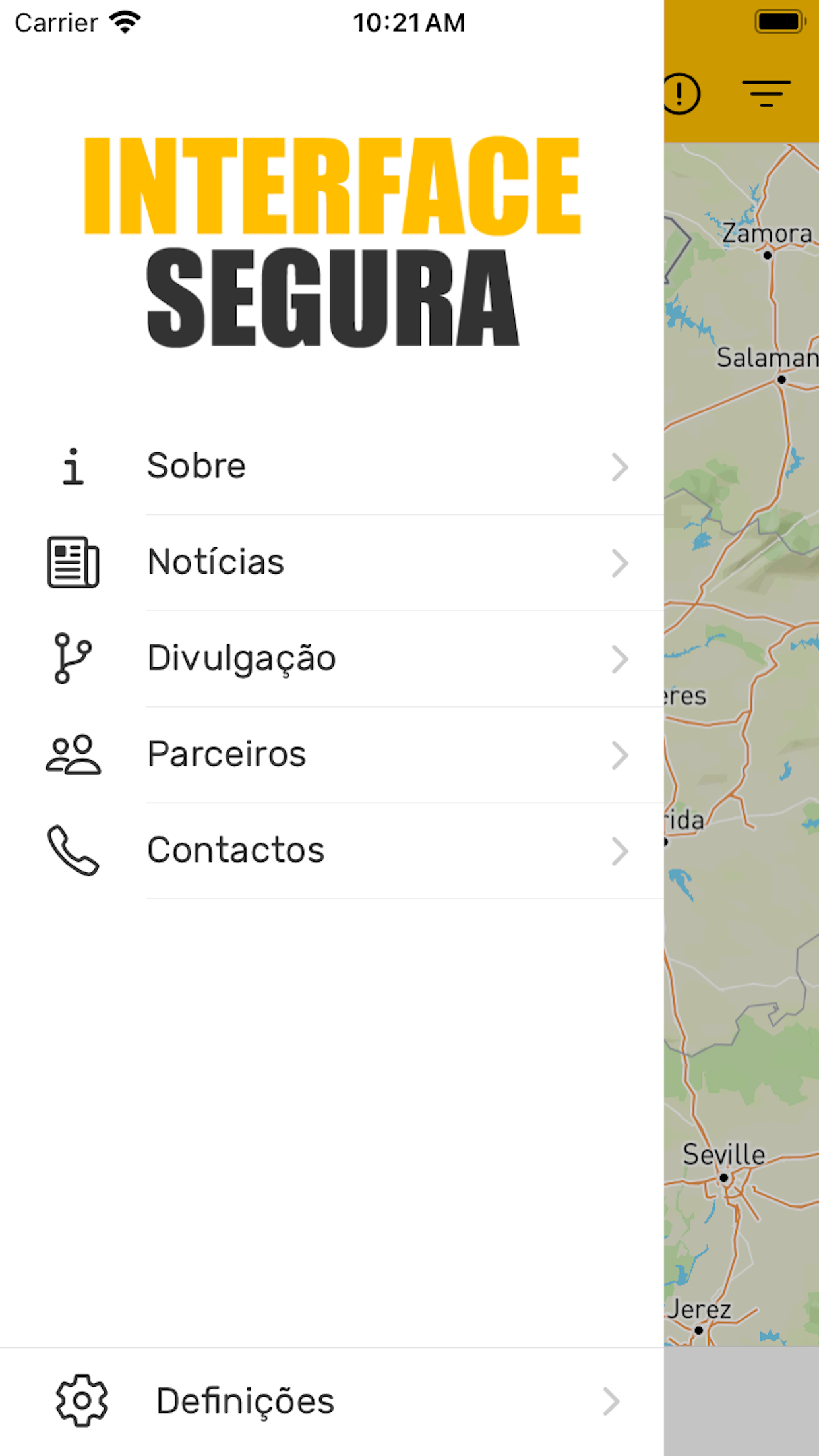 Interface Segura