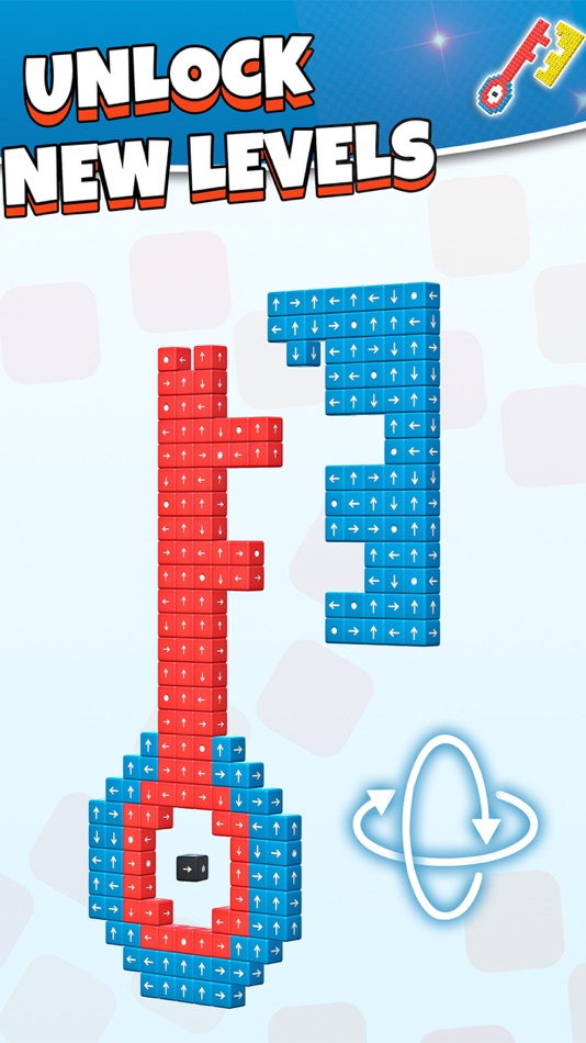 #4. Tap Blocks 3D: Puzzle Slide (iOS) 由: Muhammad Umer Malik