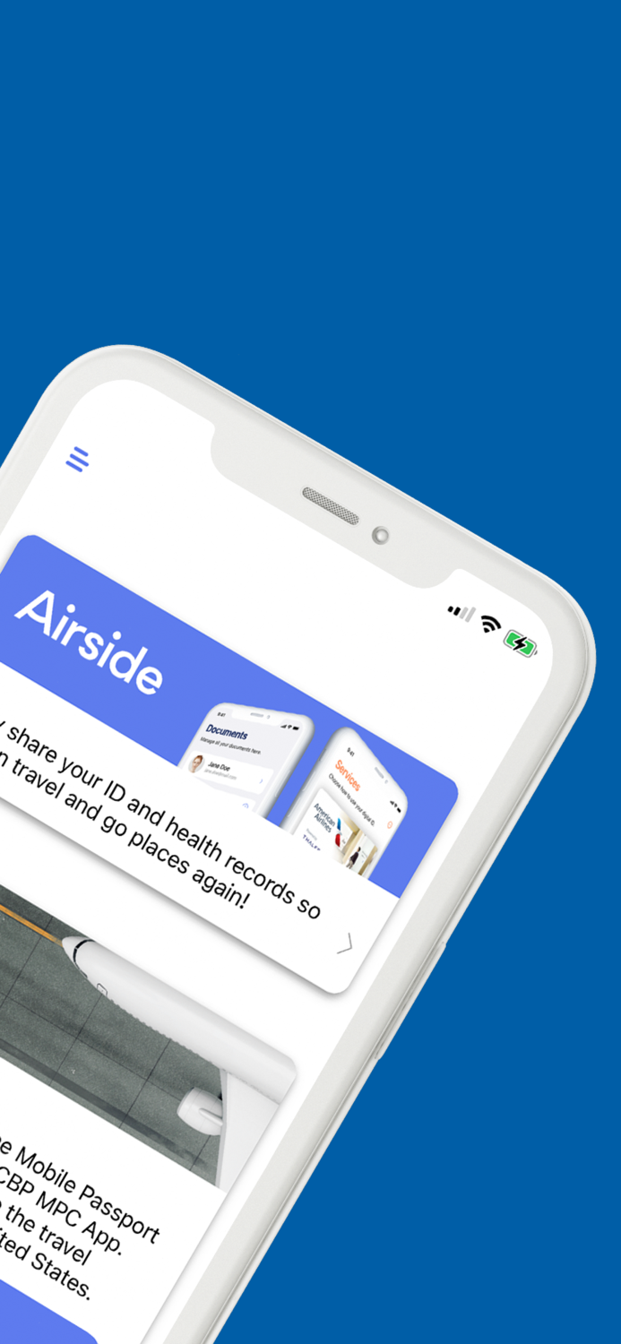 Mobile Passport by Airside