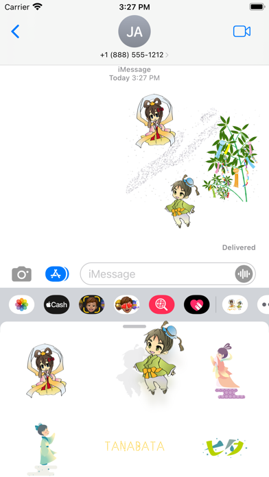 Screenshot #3 pour Autocollant Tanabata